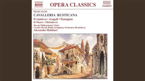  “Cavalleria Rusticana” - Một Bi kịch Tình Yêu Lãng Mạn Đầy Cảm Xúc