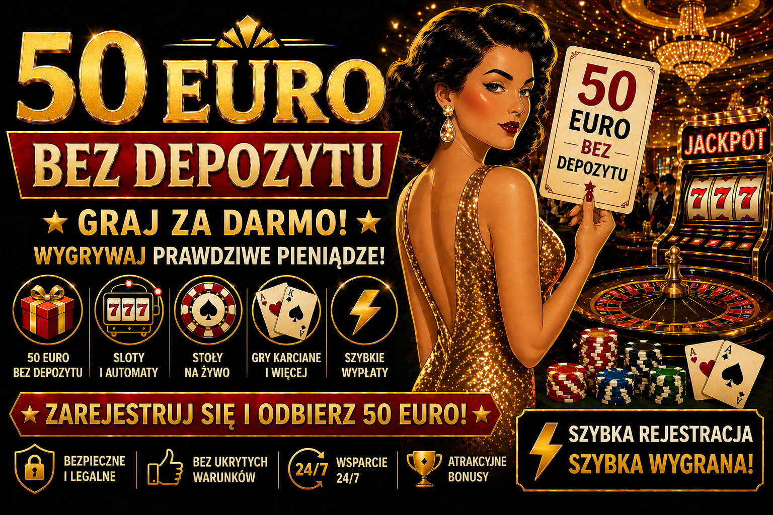 50 euro bez depozytu